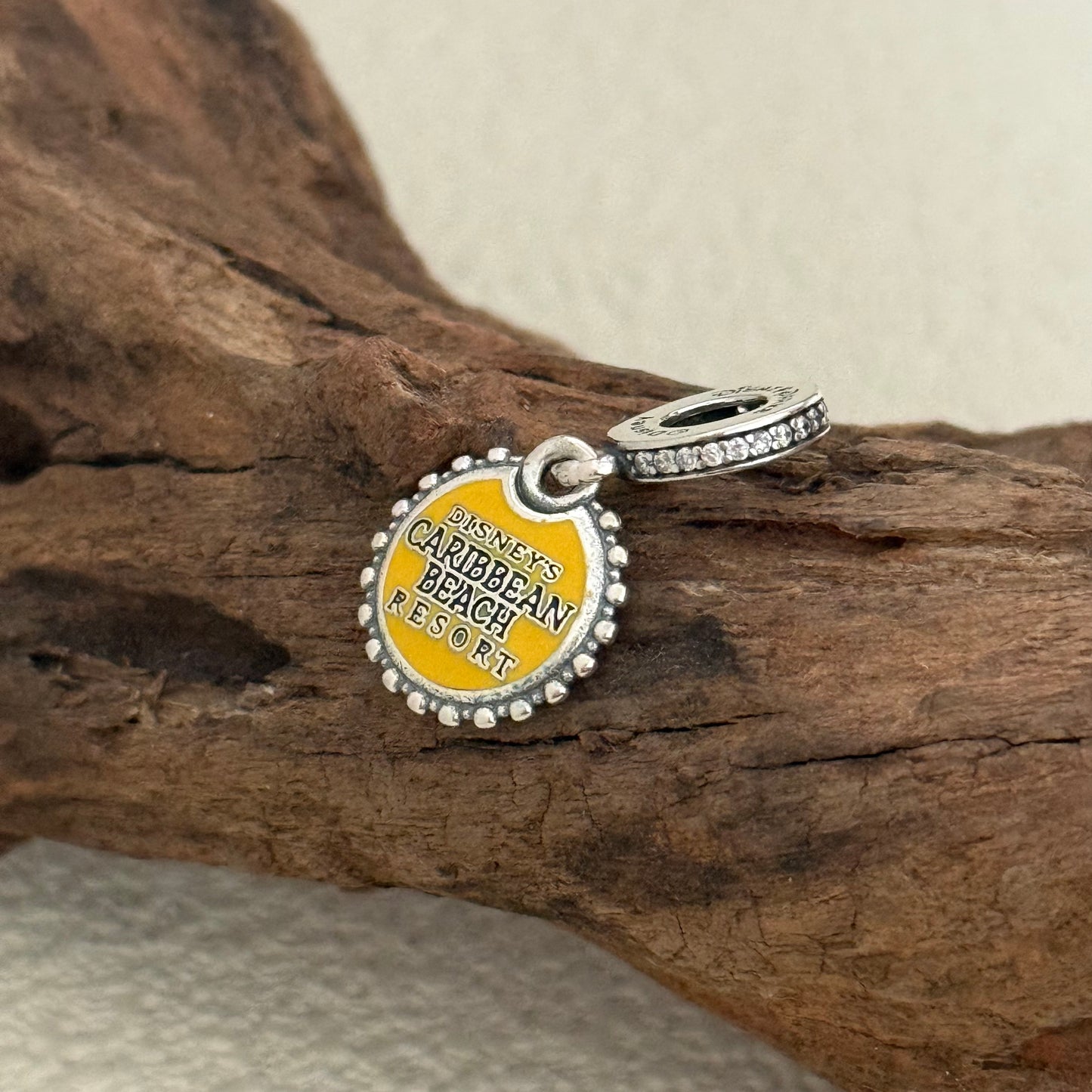 Caribbean Beach Resort Exclusive Dangle Charm for Pandora Bracelet