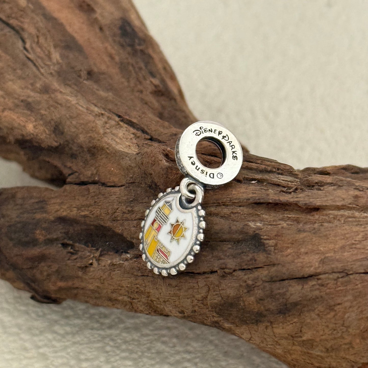 Caribbean Beach Resort Exclusive Dangle Charm for Pandora Bracelet
