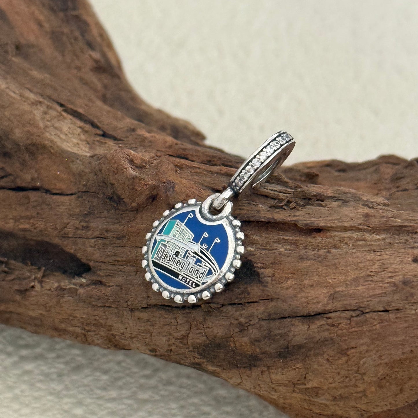 Disneyland Hotel Resort Exclusive Dangle Charm for Pandora Bracelet