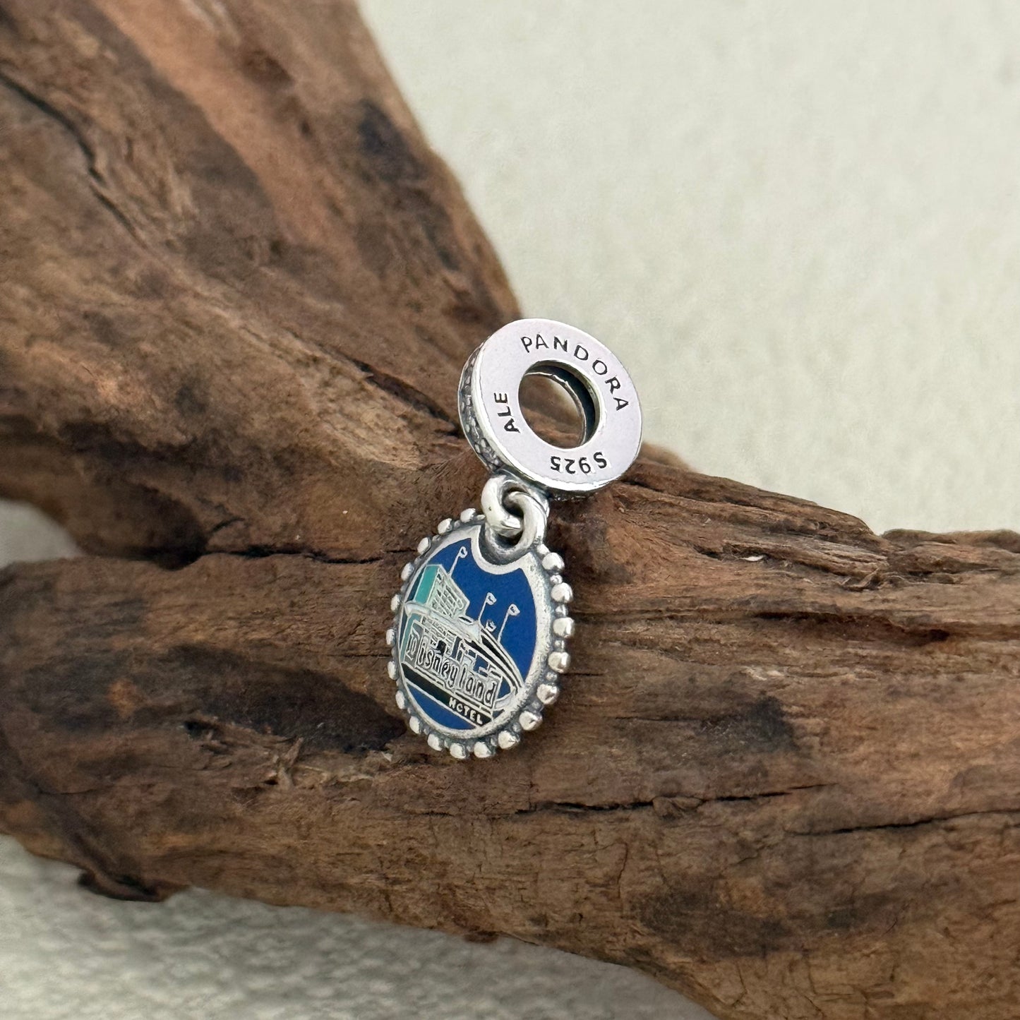 Disneyland Hotel Resort Exclusive Dangle Charm for Pandora Bracelet