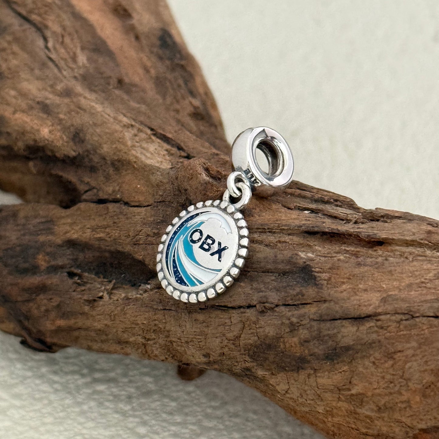 OBX Outer Bank Exclusive Dangle Charm for Pandora Bracelet