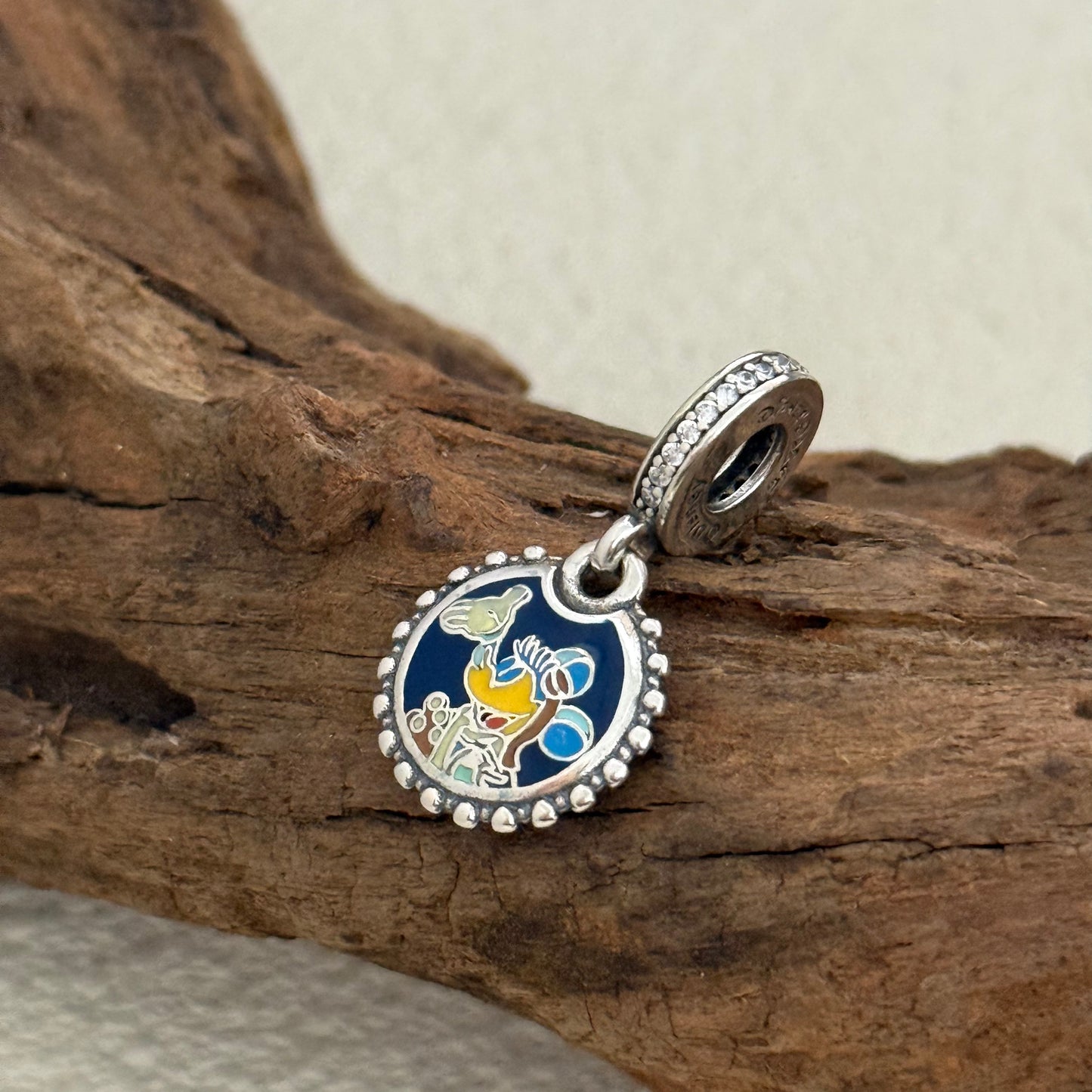 Disney 23 Mickey Exclusive Dangle 925 Sterling Silver Charm for Pandora Bracelet