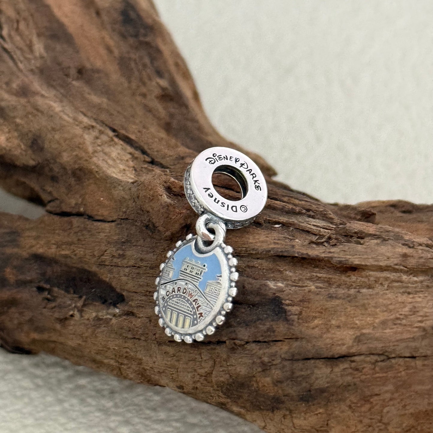 Boardwalk Exclusive Dangle 925 Sterling Silver Charm for Pandora Bracelet