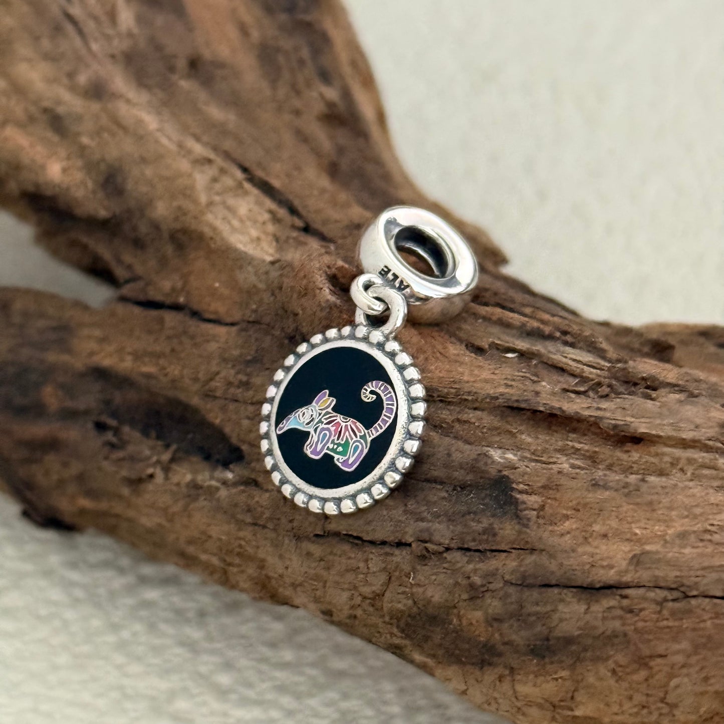 Colorful Mouse Exclusive Dangle 925 Sterling Silver Charm for Pandora Bracelet