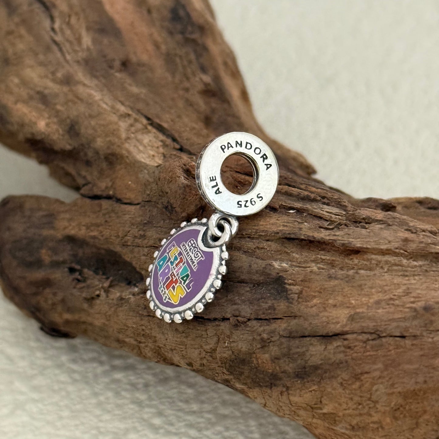 Epcot International Festival of the Arts Exclusive Dangle 925 Sterling Silver Charm for Pandora Bracelet