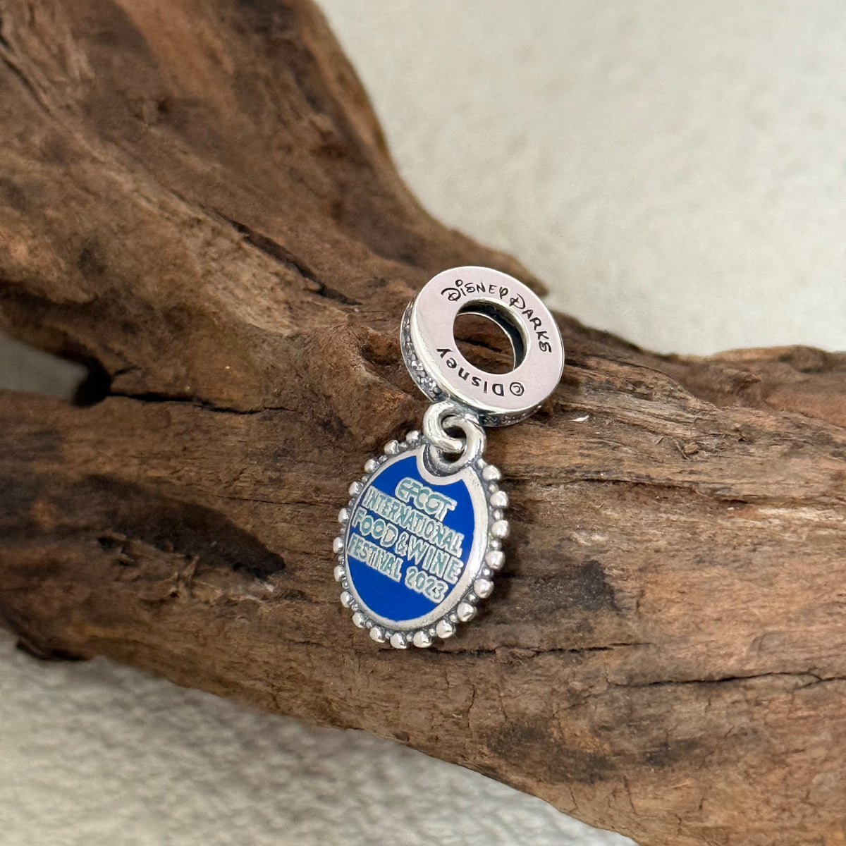 Disney EPCOT International Food & Wine Festival 2023 Exclusive Dangle 925 Sterling Silver Charm for Pandora Bracelet