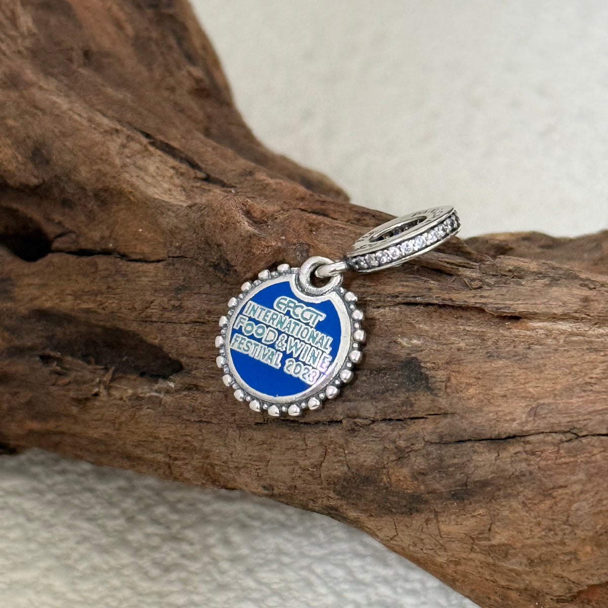 Disney EPCOT International Food & Wine Festival 2023 Exclusive Dangle 925 Sterling Silver Charm for Pandora Bracelet