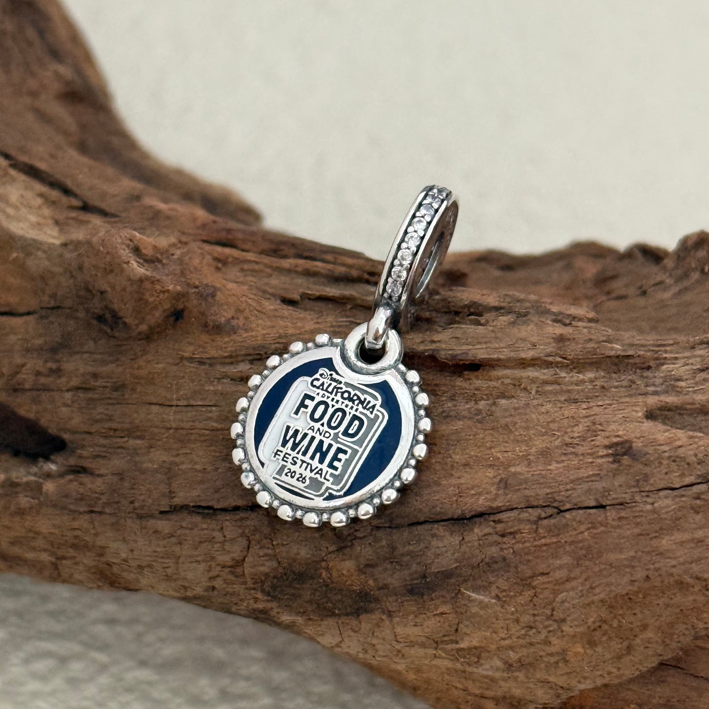 Disney California Adventure Food & Wine Festival 2026 Exclusive Dangle Charm for Pandora Bracelet