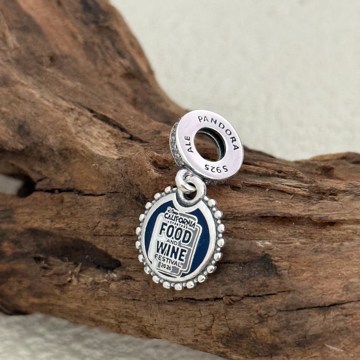 Disney California Adventure Food & Wine Festival 2026 Exclusive Dangle Charm for Pandora Bracelet