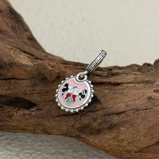 Disney Couple Lover Exclusive Dangle Charm for Pandora Bracelet
