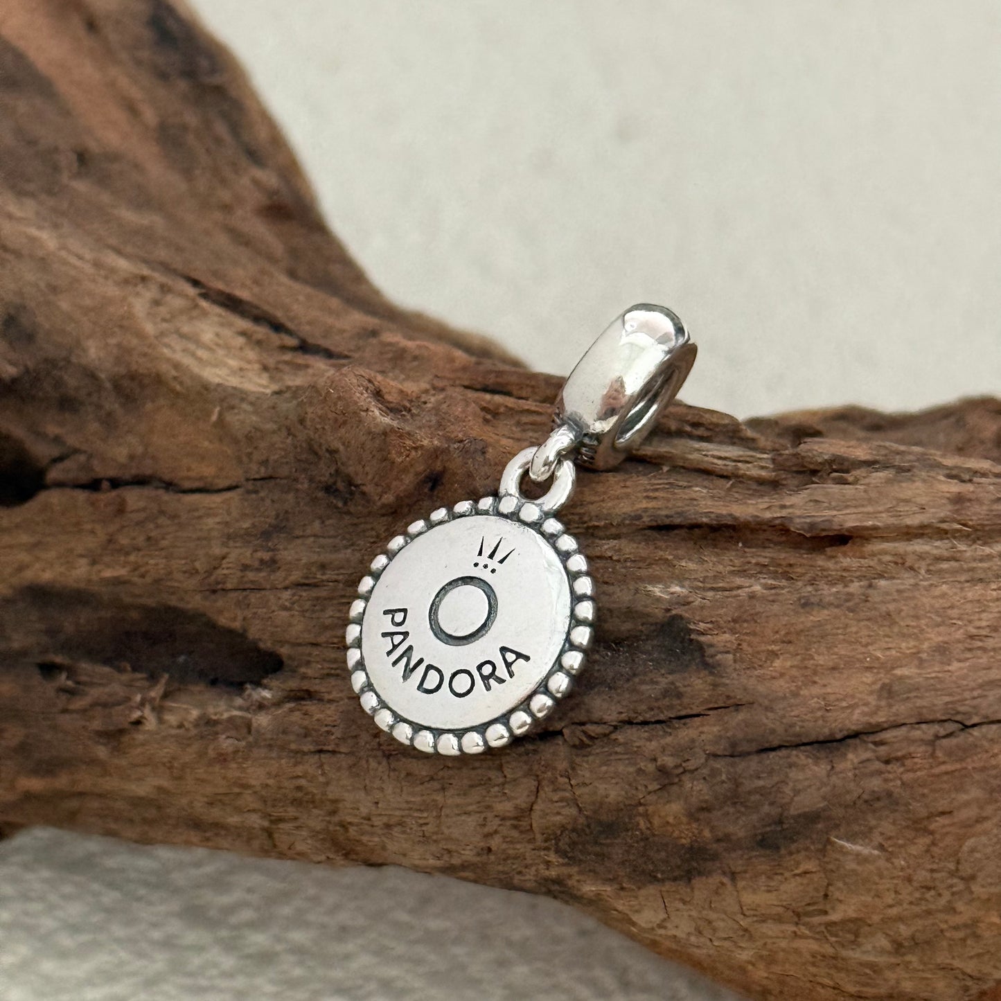 Faith over Fean Exclusive Dangle 925 Sterling Silver Charm for Pandora Bracelet