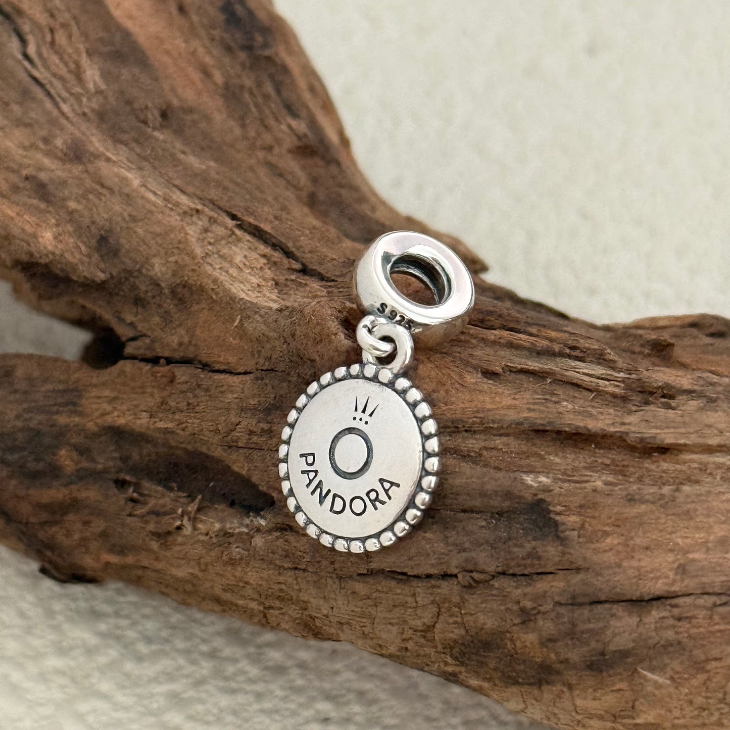Faith over Fean Exclusive Dangle 925 Sterling Silver Charm for Pandora Bracelet