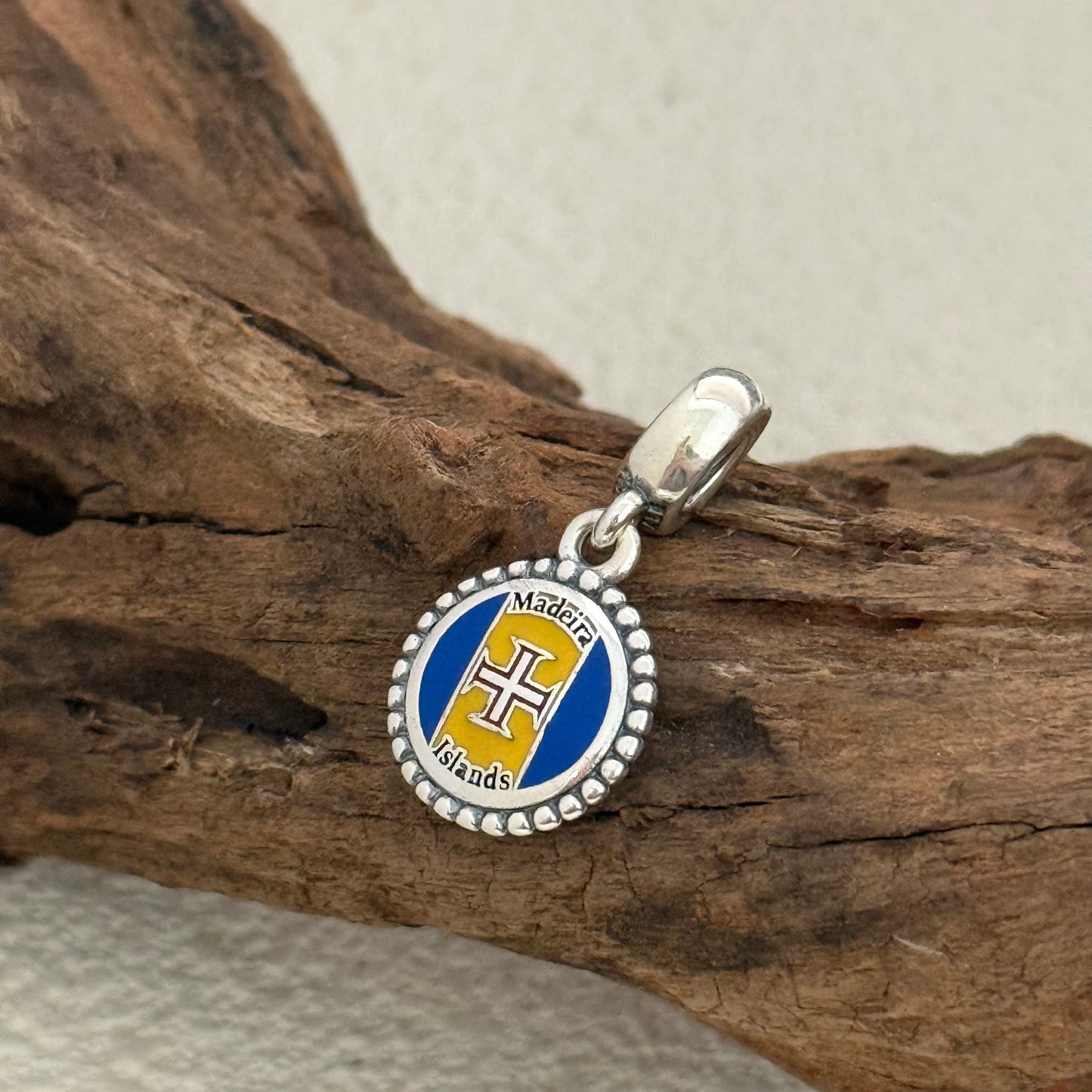 Madeira Islands Exclusive Dangle 925 Sterling Silver Charm for Pandora Bracelet
