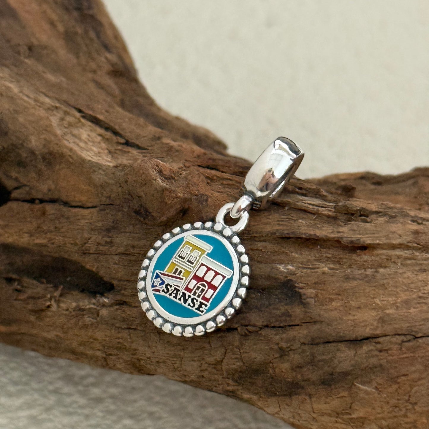 SANSE San Sebastian Festival Exclusive Dangle 925 Sterling Silver Charm for Pandora Bracelet