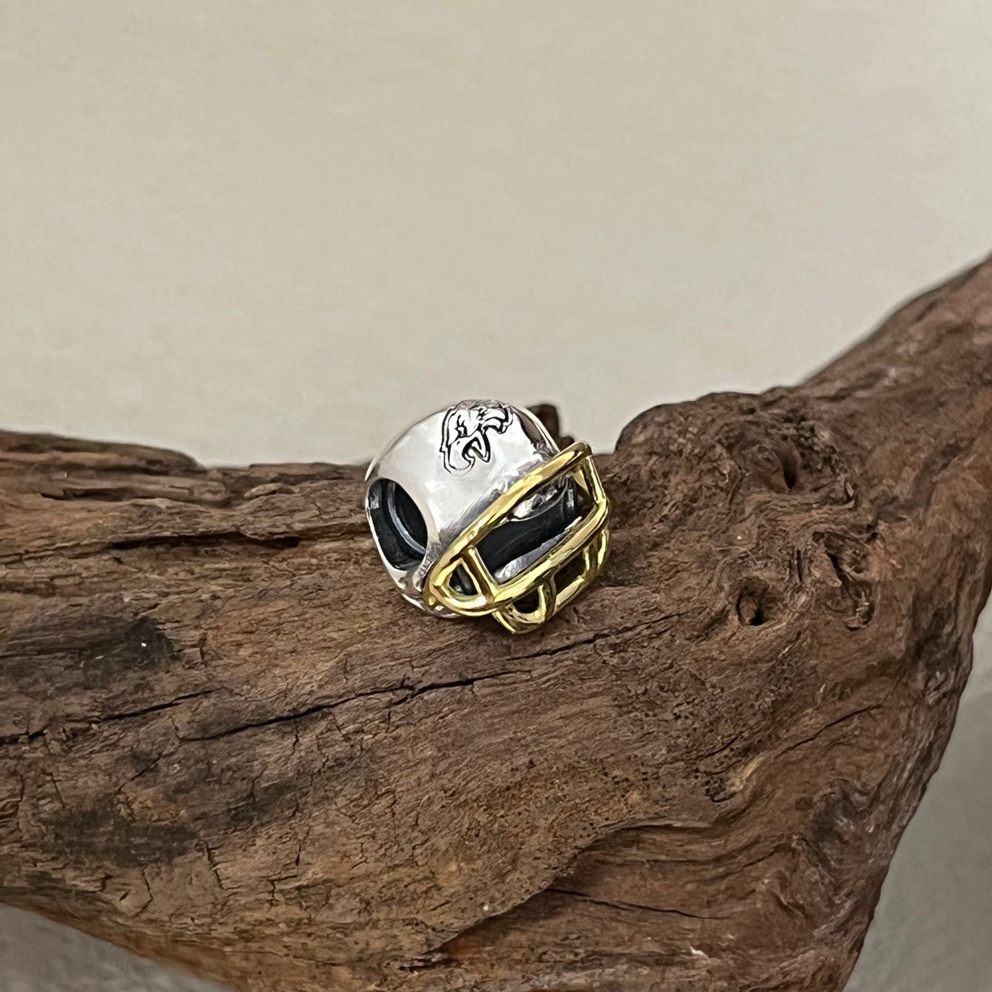 Philadelphia Eagles Football Helmet Exclusive Bead Charm for Pandora Bracelet