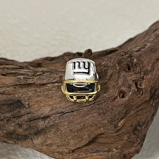 New York Giants Football Helmet Exclusive Bead Charm for Pandora Bracelet