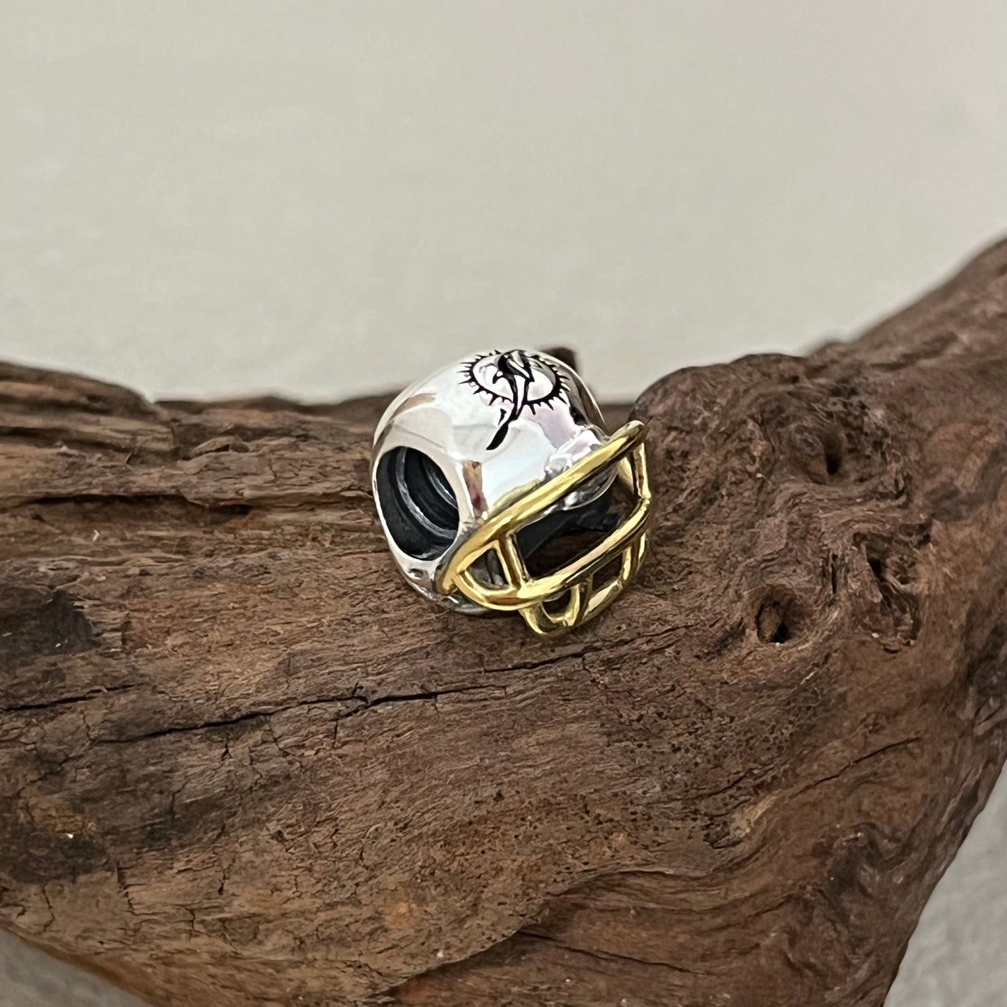 Miami dolphin Football Helmet Exclusive Bead Charm for Pandora Bracelet