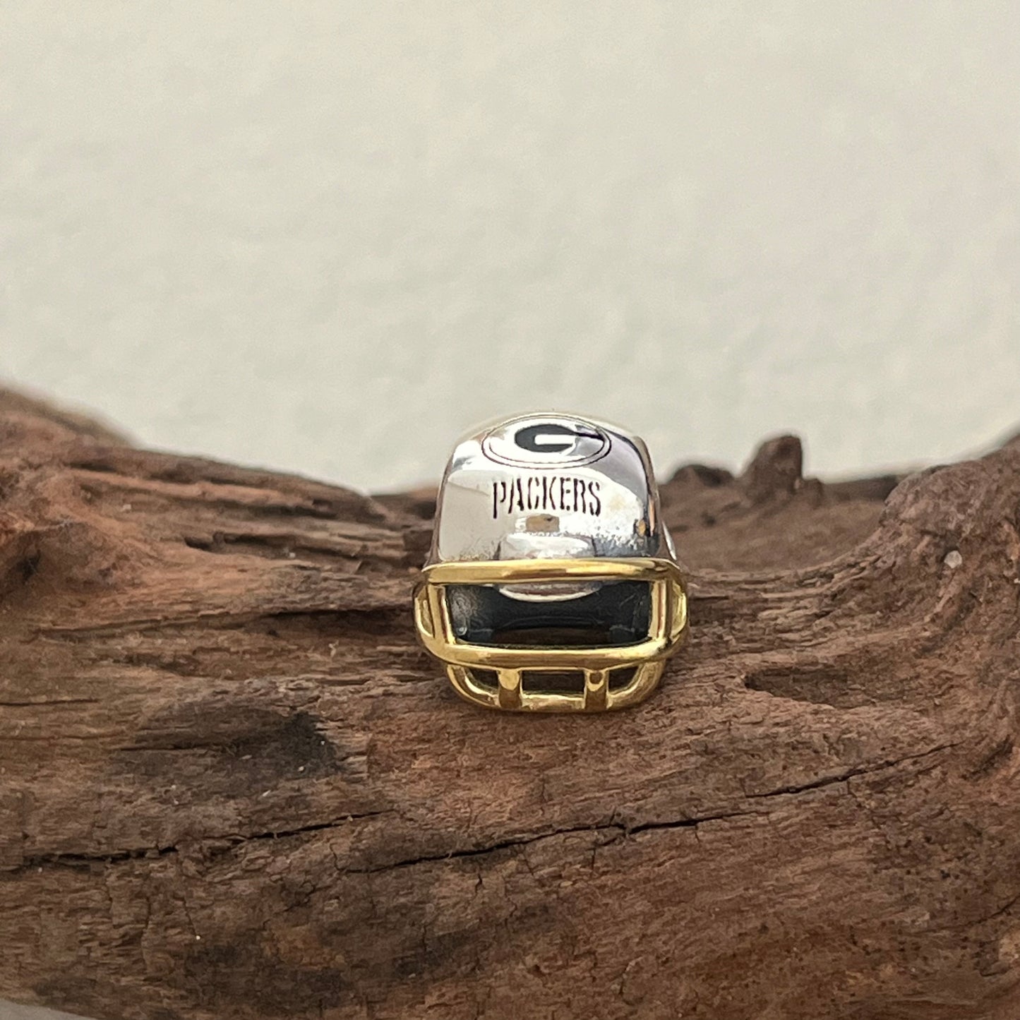 Green Bay Packers Football Helmet Exclusive Bead Charm for Pandora Bracelet