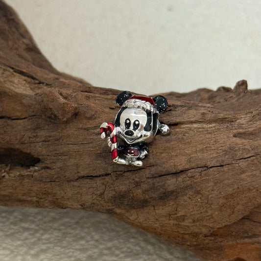 Pandora Disney Mickey Mouse Holiday Charm for Christmas