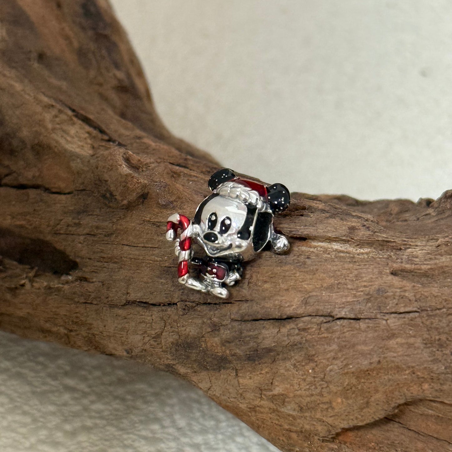 Pandora Disney Mickey Mouse Holiday Charm for Christmas