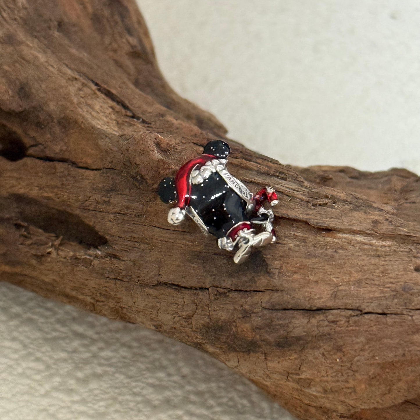 Pandora Disney Mickey Mouse Holiday Charm for Christmas