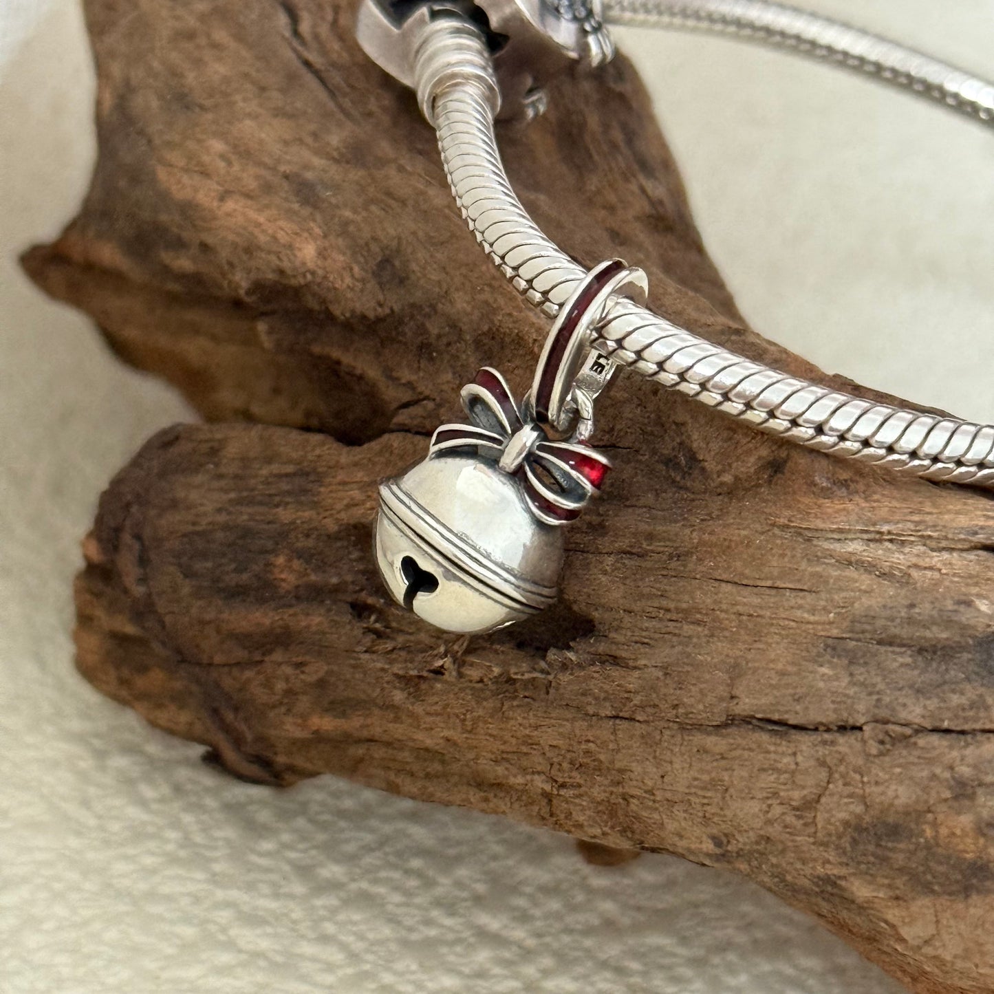 Pandora Holiday Bell Dangle Charm