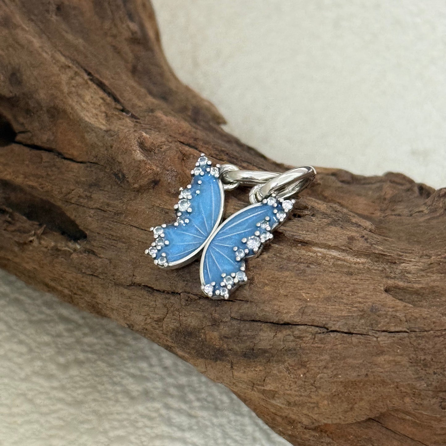Pandora Splittable Butterfly Dangle Charm