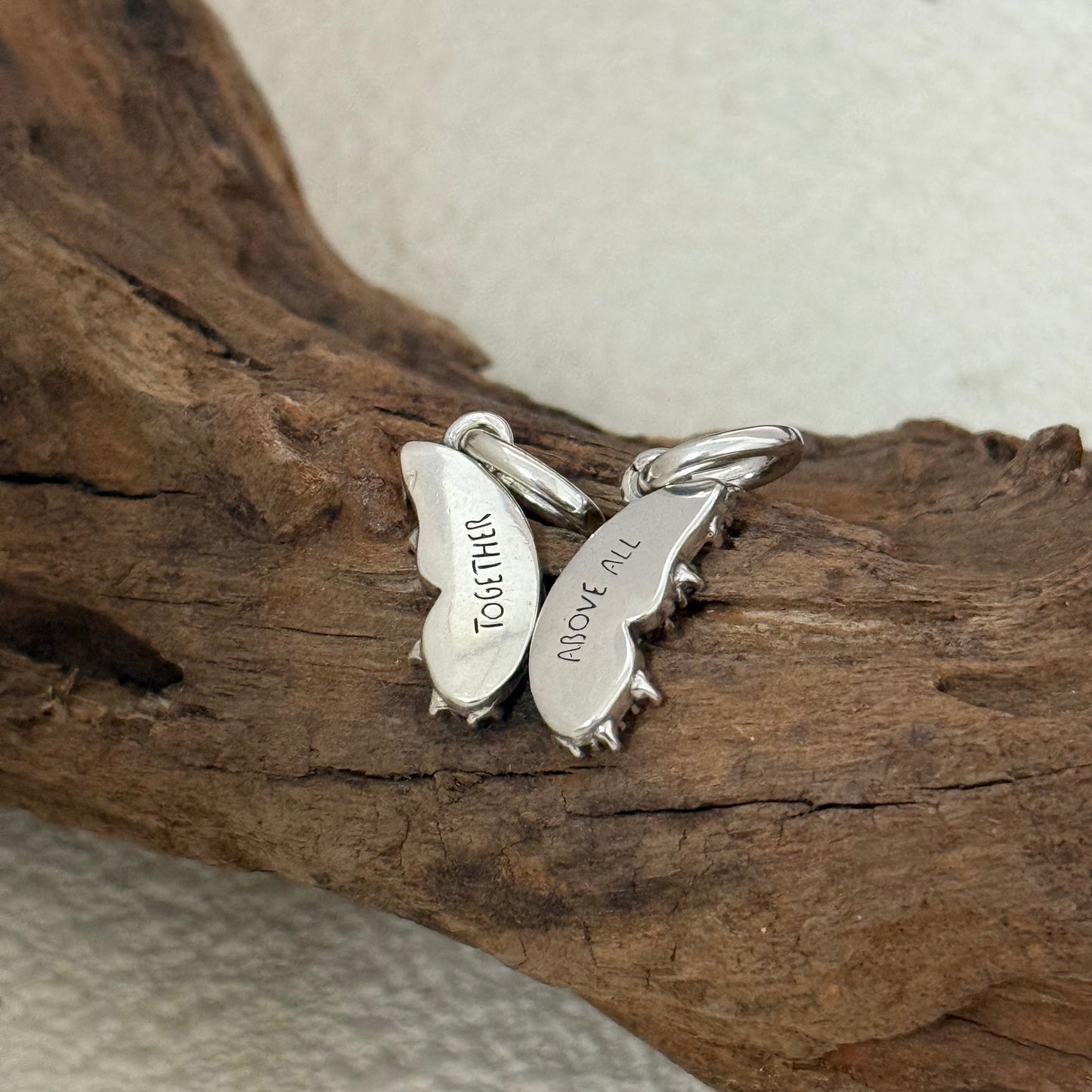 Pandora Splittable Butterfly Dangle Charm