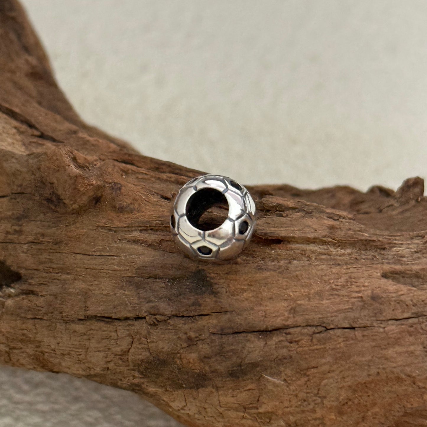 Soccer Ball Charm Sterling Silver for Pandora Bracelet