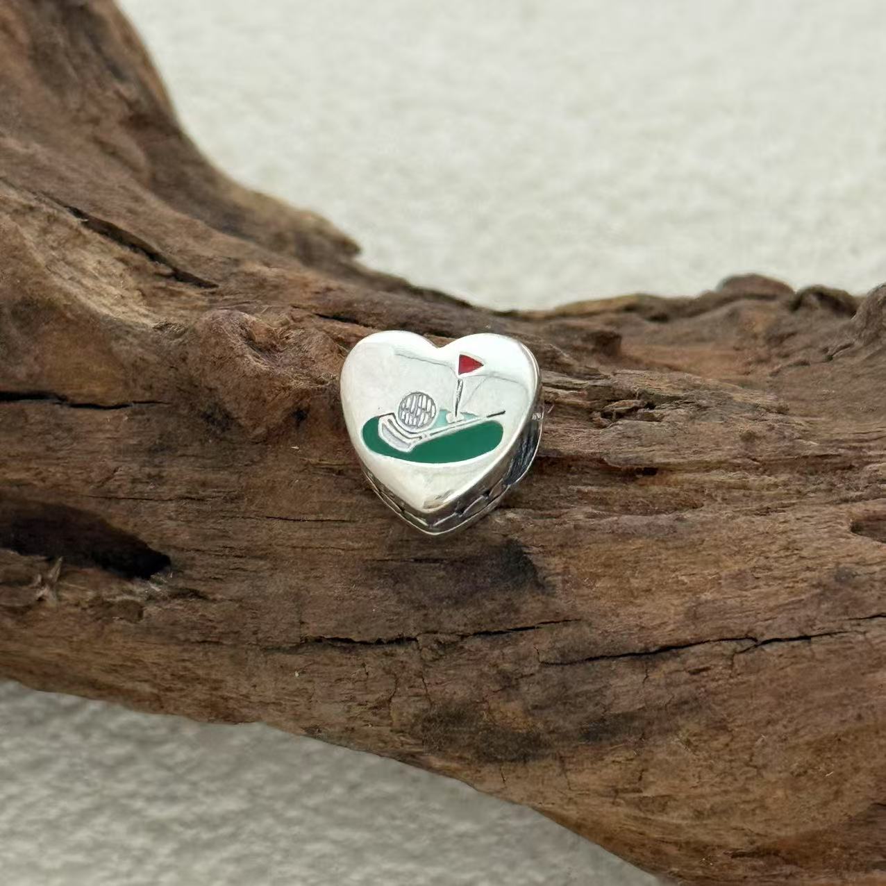 Augusta, Georgia Charm Exclusive Heart Bead Charm for Pandora Bracelet