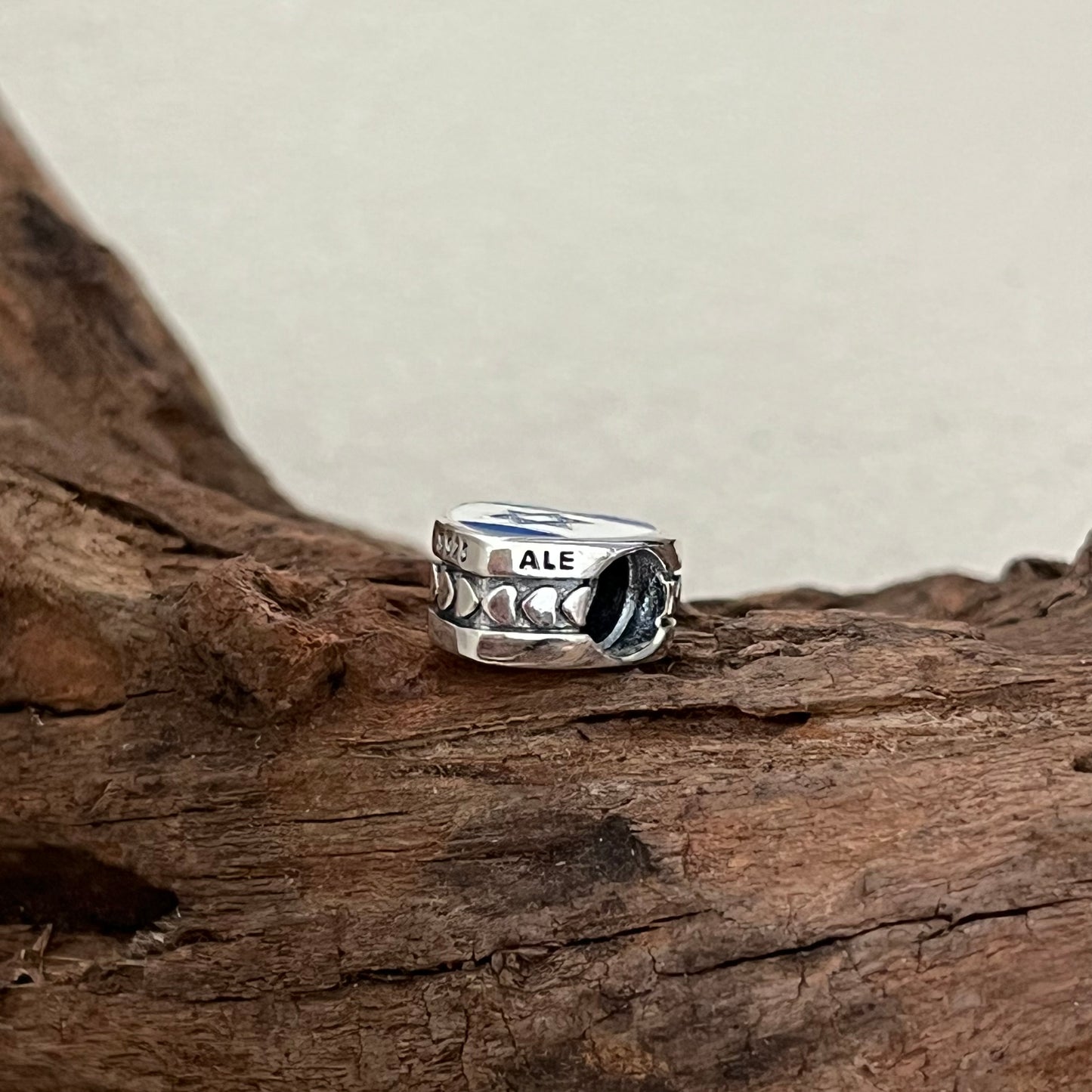 Israel Flag Exclusive Heart Bead Charm for Pandora Bracelet