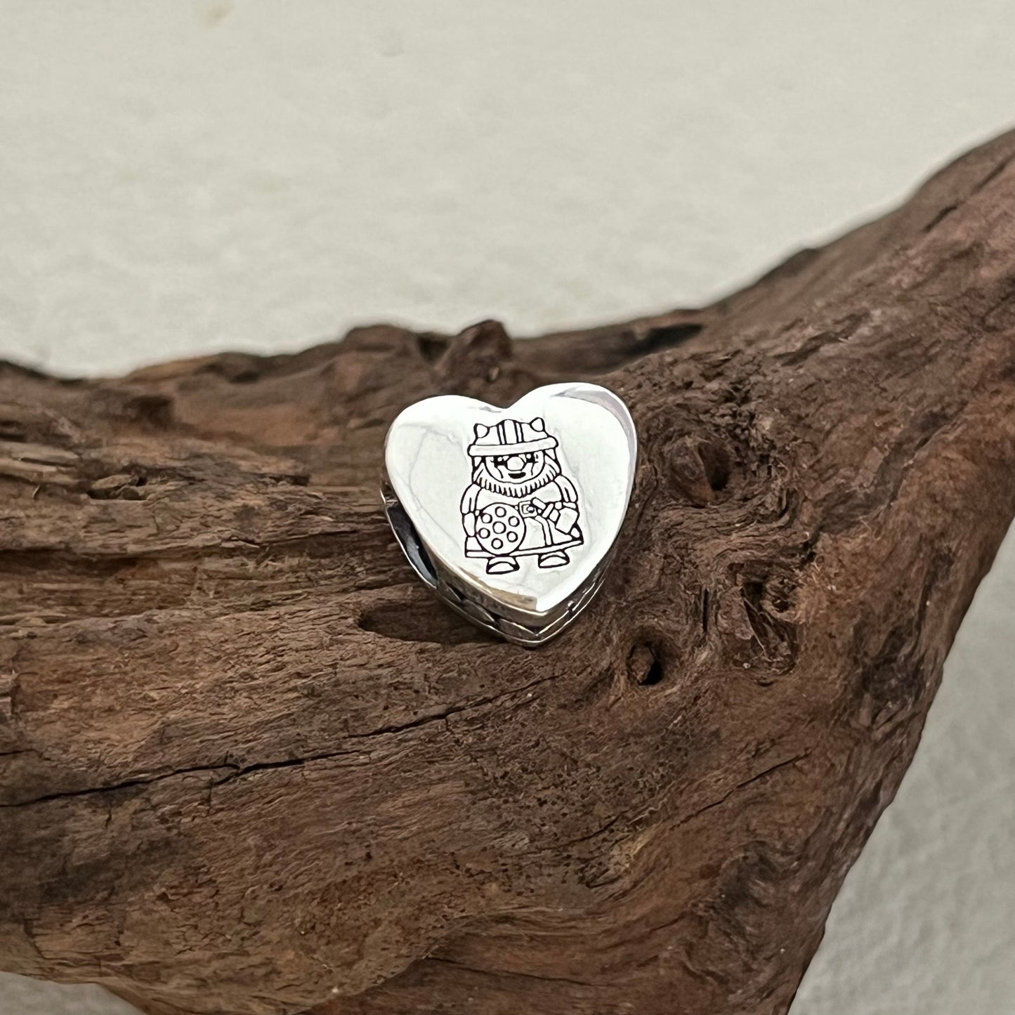 Joker Exclusive Heart Bead Charm for Pandora Bracelet