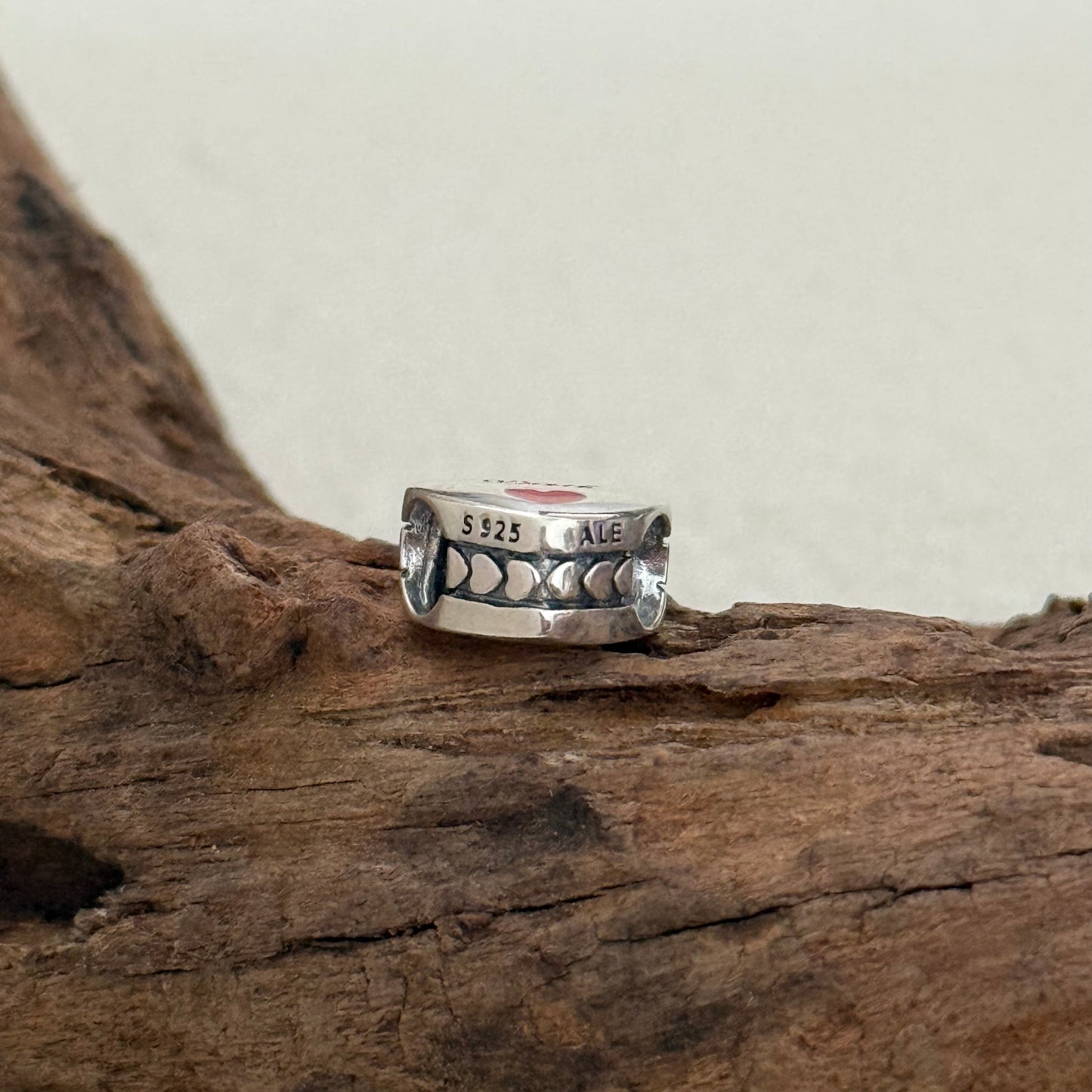 Love Dad Exclusive Heart Bead Charm for Pandora Bracelet