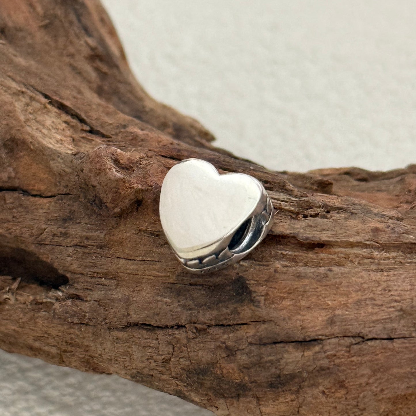 Love Dad Exclusive Heart Bead Charm for Pandora Bracelet