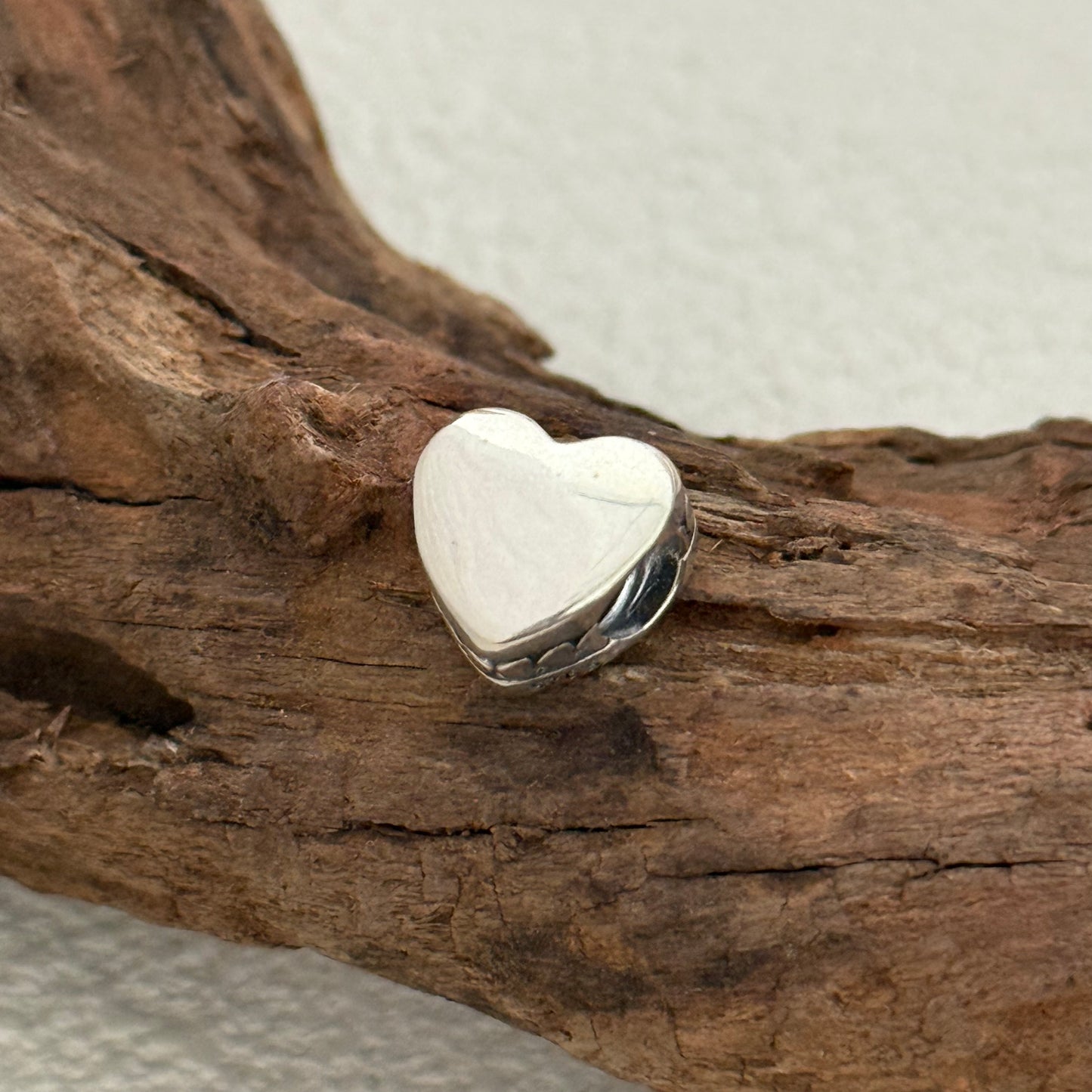 Love Auntie Exclusive Heart Bead Charm for Pandora Bracelet