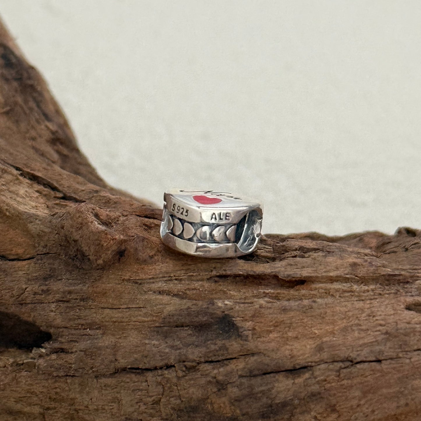 Love Nan Exclusive Heart Bead Charm for Pandora Bracelet