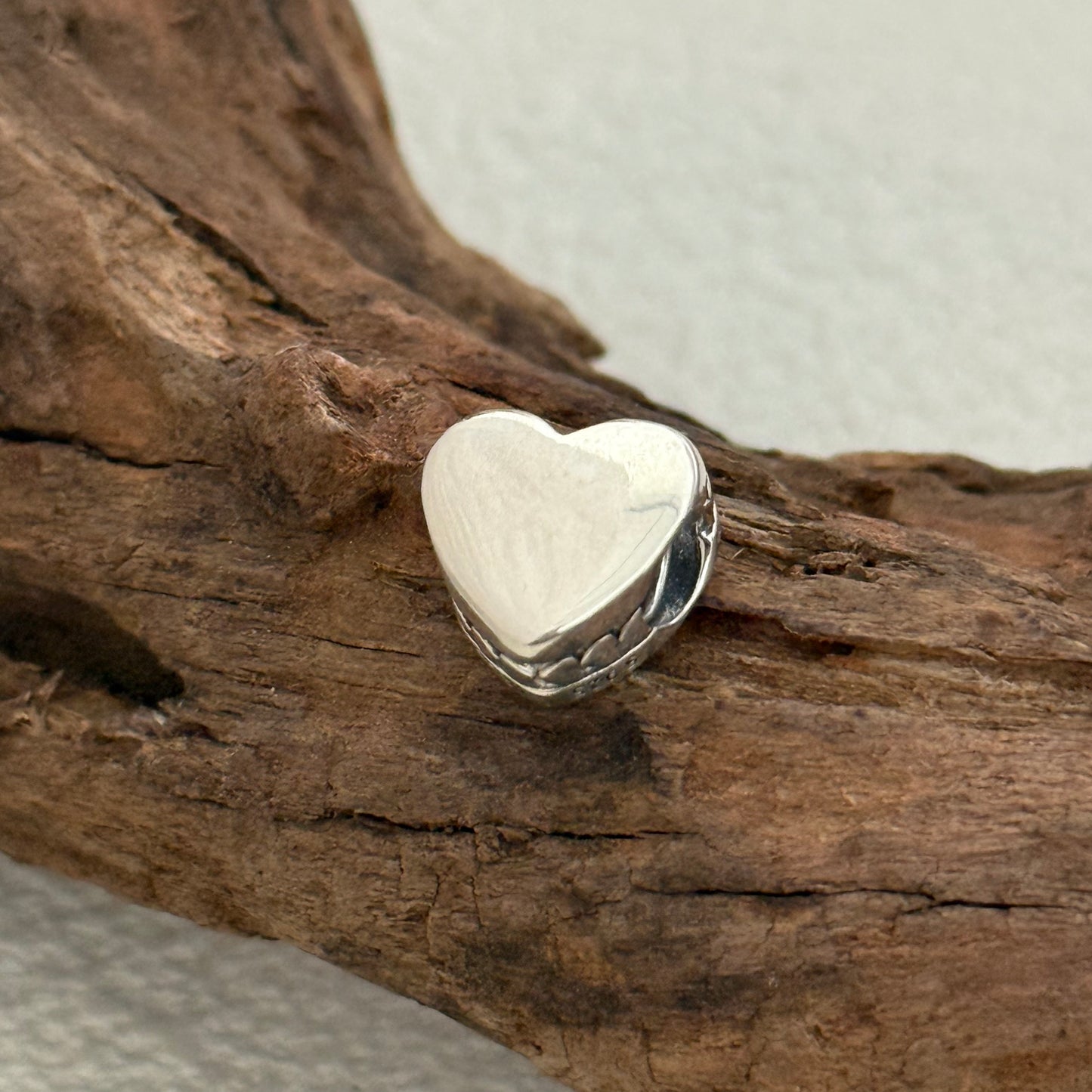 Beach Exclusive Heart Bead Charm for Pandora Bracelet