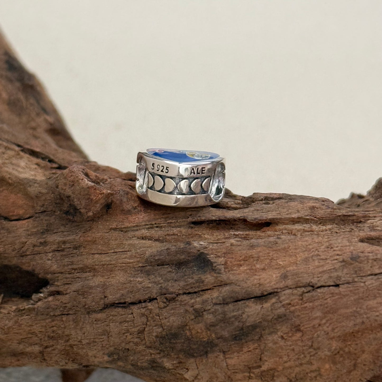 Saint Helena flag Exclusive Heart Bead Charm for Pandora Bracelet