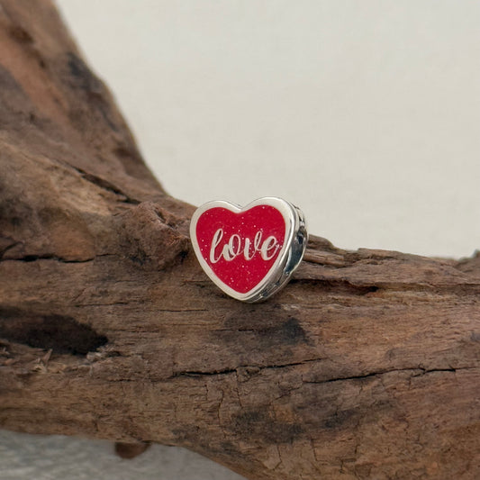 Love Aruba Exclusive Heart Bead Charm for Pandora Bracelet