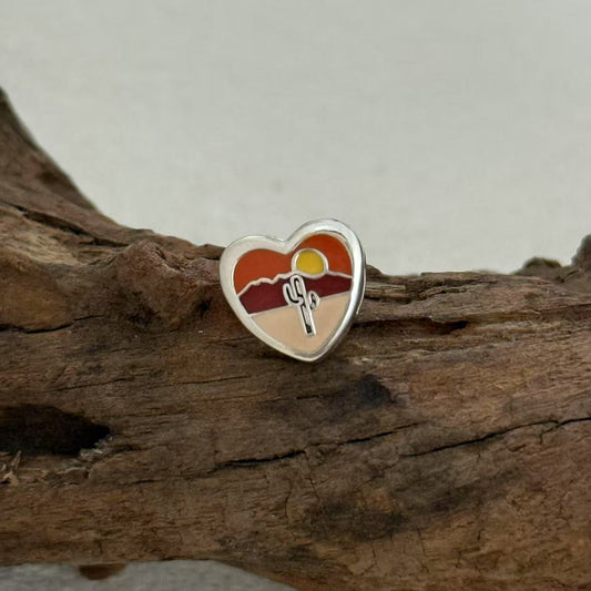 Arizona Exclusive Heart Bead Charm for Pandora Bracelet