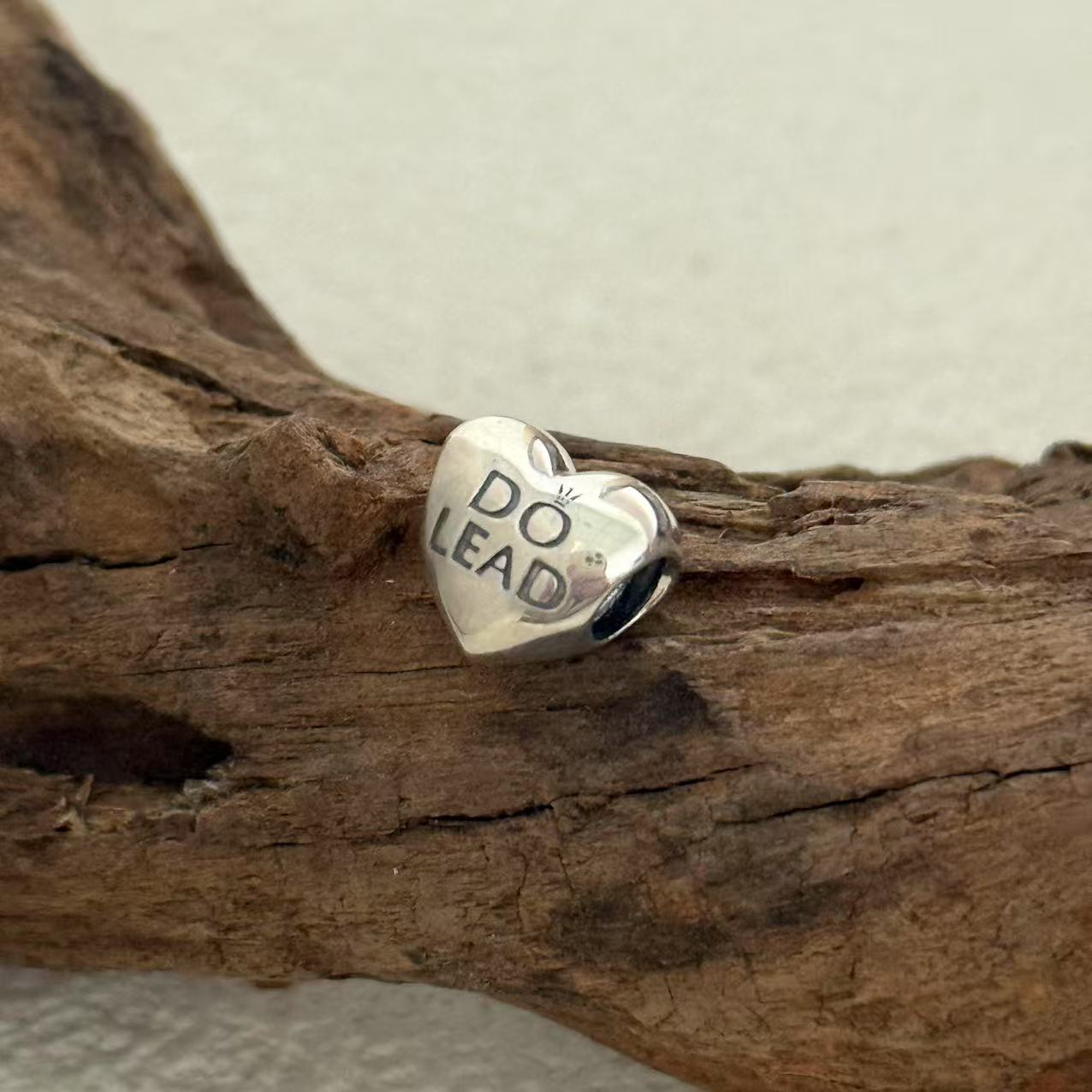 DO LEAD Stronger Together Charm Exclusive Heart Bead Charm for Pandora Bracelet