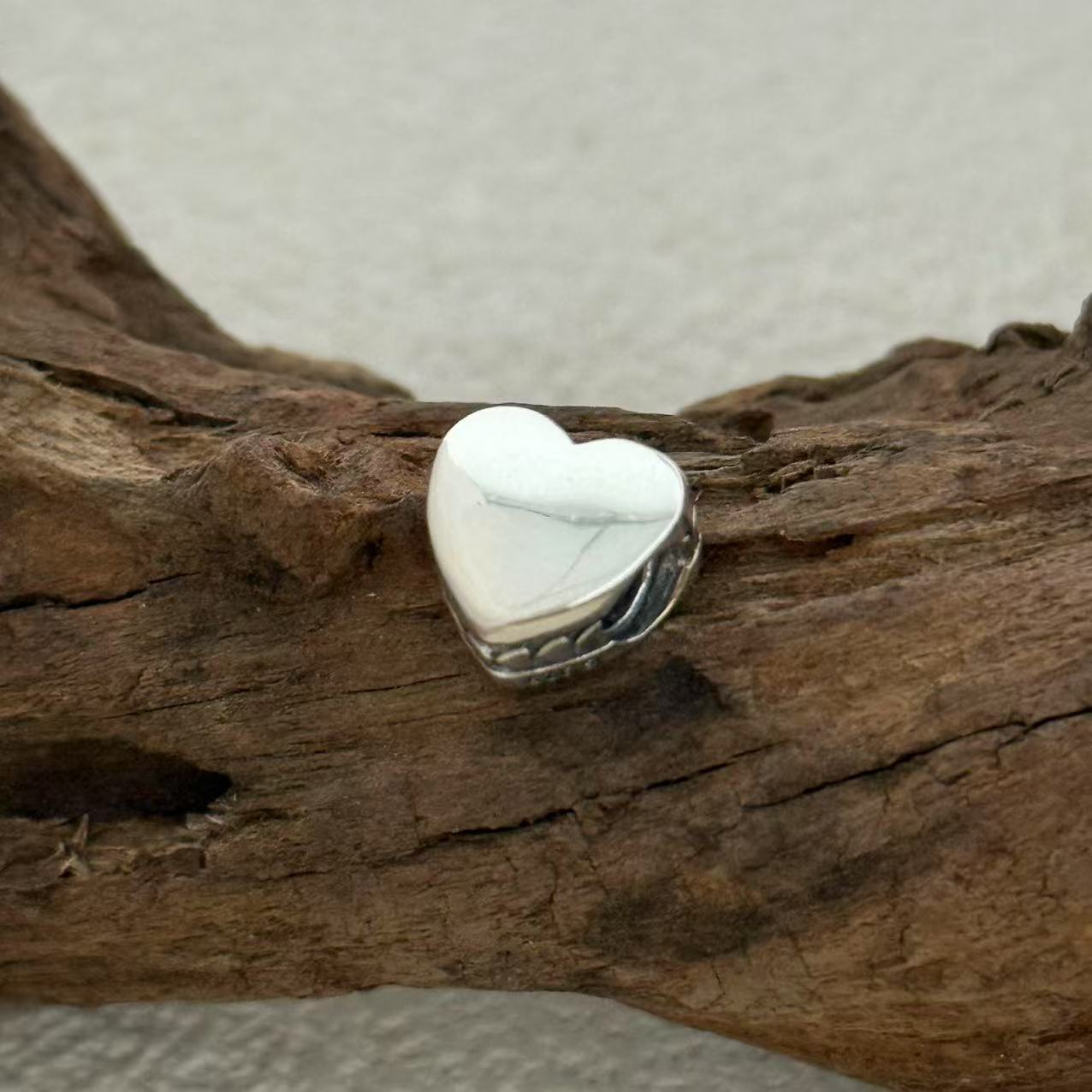 France Map Charm Exclusive Heart Bead Charm for Pandora Bracelet