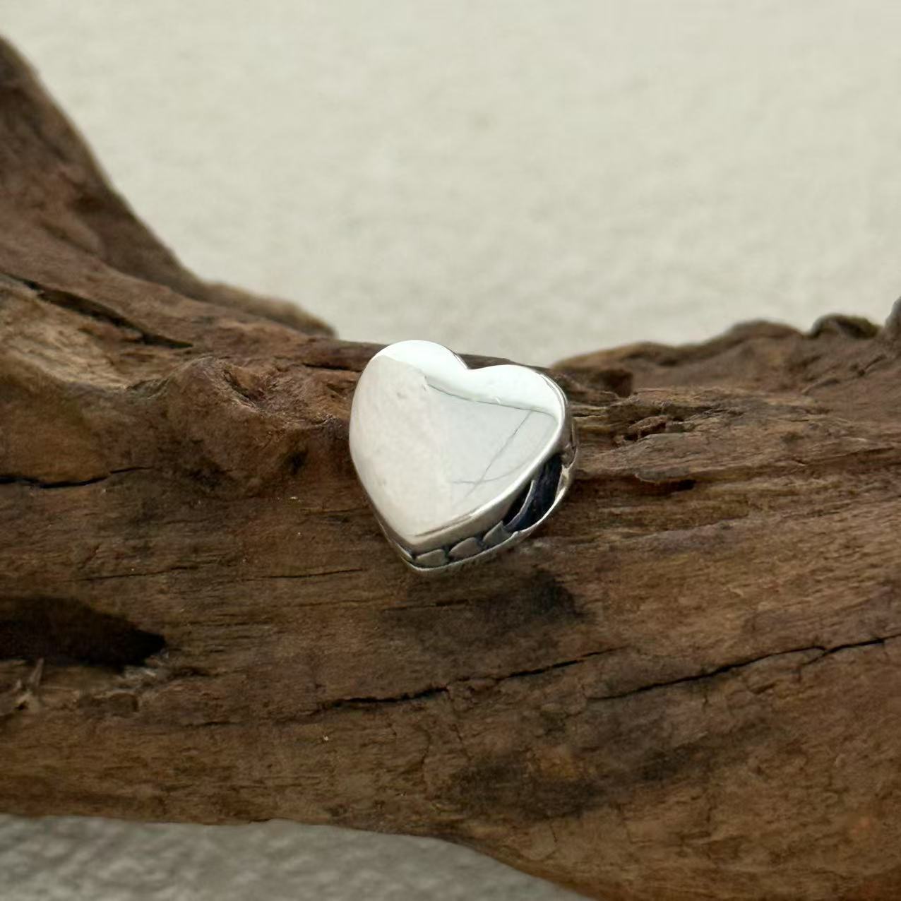 Uruguay Map Exclusive Heart Bead Charm for Pandora Bracelet