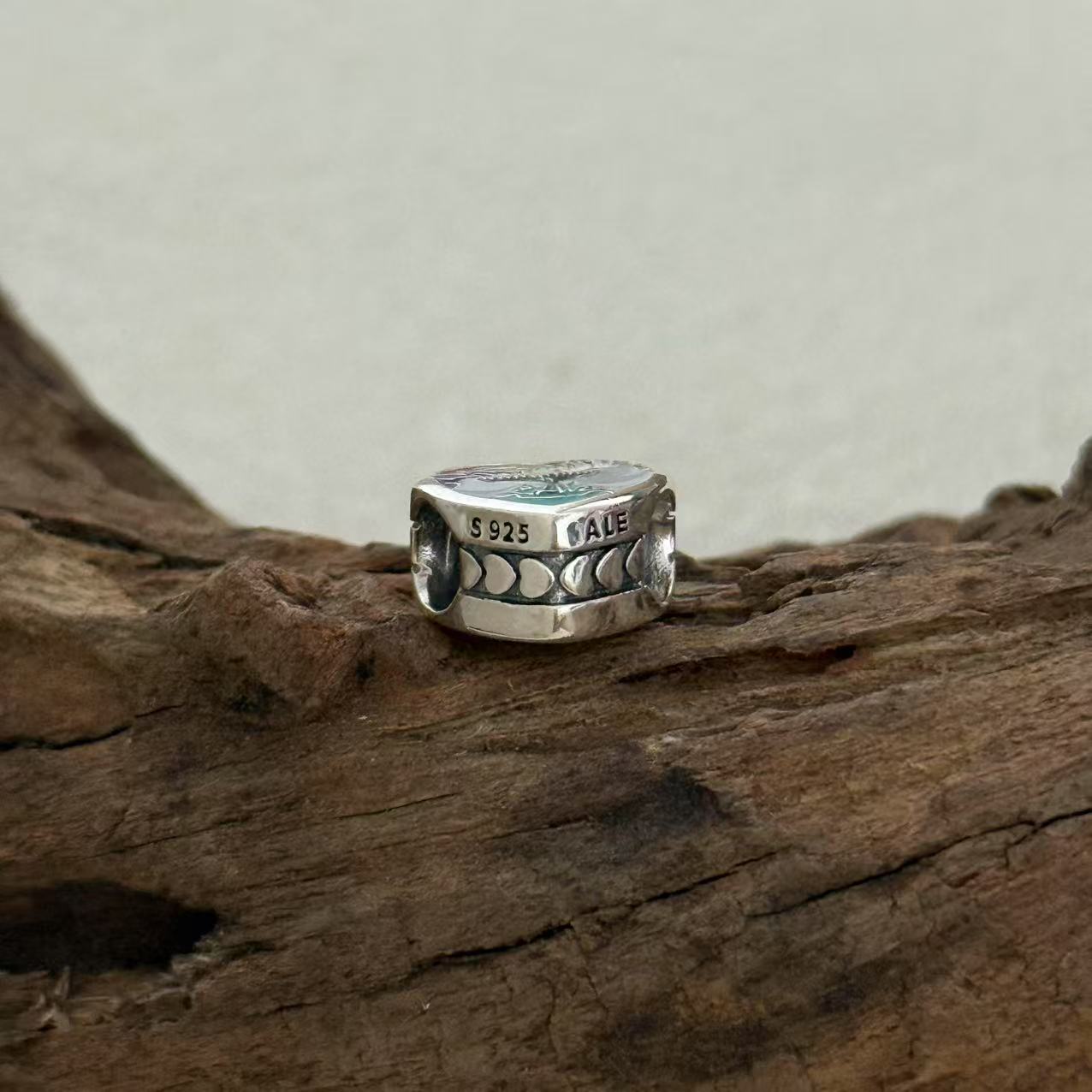 Alaska Wild at Heart Exclusive Heart Bead Charm for Pandora Bracelet