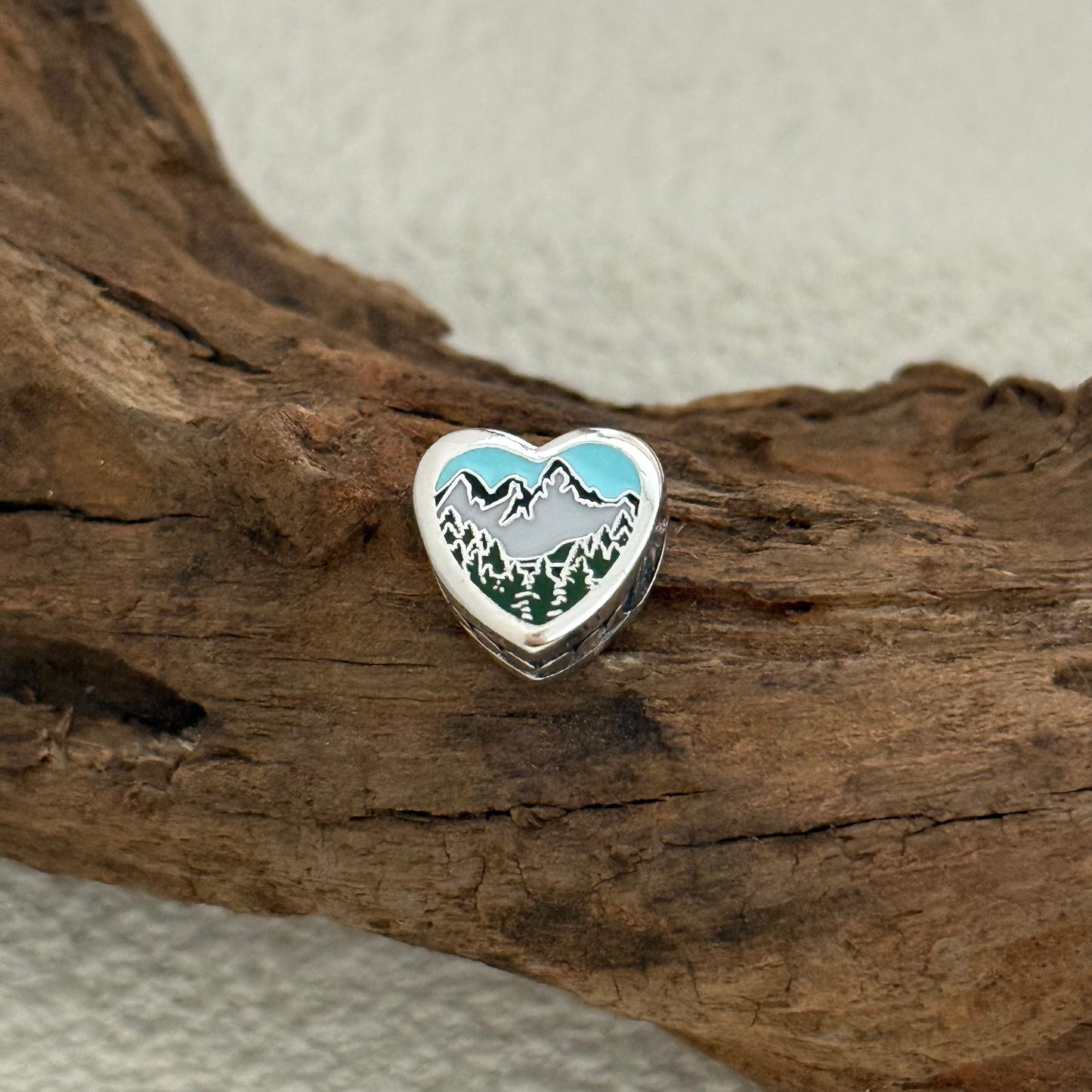 Oregon Exclusive Heart Bead Charm for Pandora Bracelet