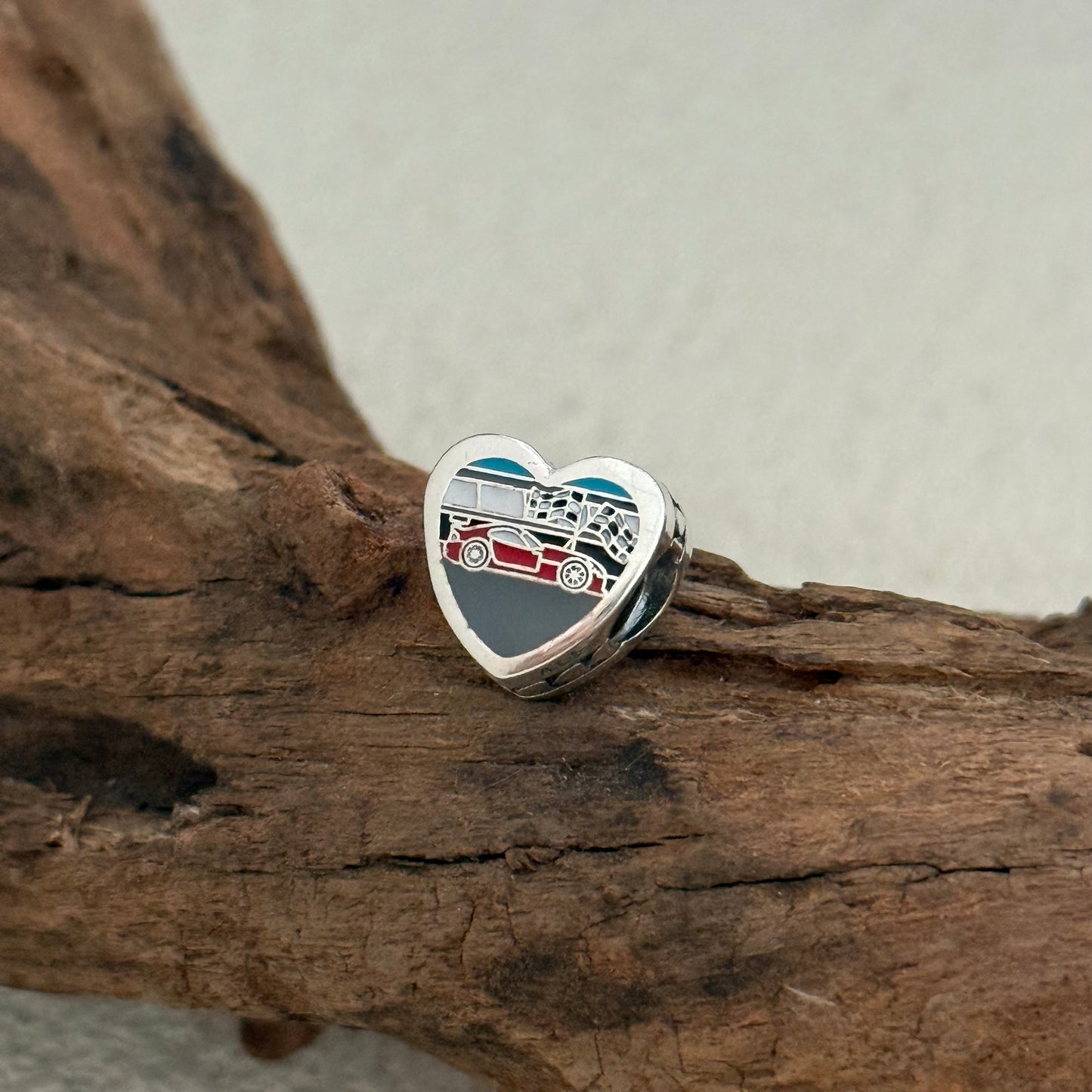 Indiana Exclusive Heart Bead Charm for Pandora Bracelet