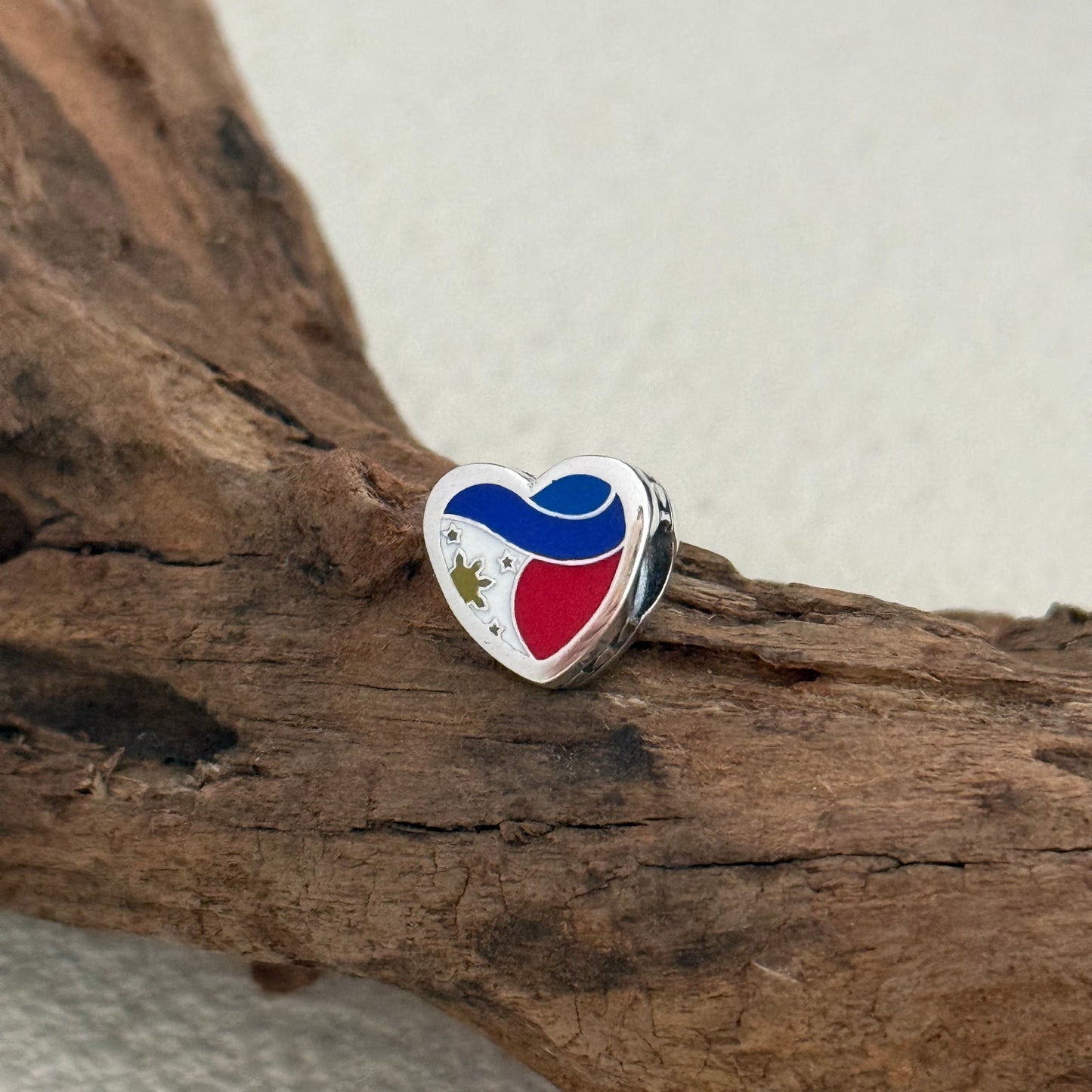 Philippines Exclusive Heart Bead Charm for Pandora Bracelet